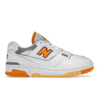 New Balance 550 White Vibrant Orange - Sneakerzone
