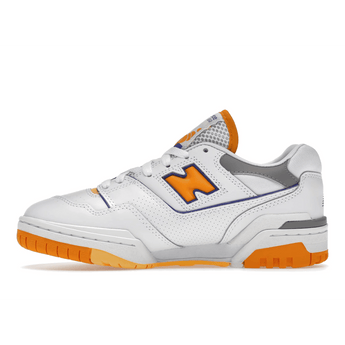 New Balance 550 White Vibrant Orange - Sneakerzone