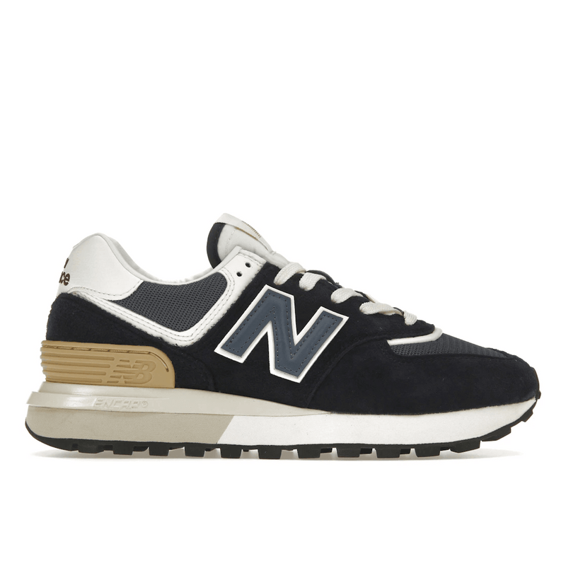 New Balance 574 Navy White Beige product image
