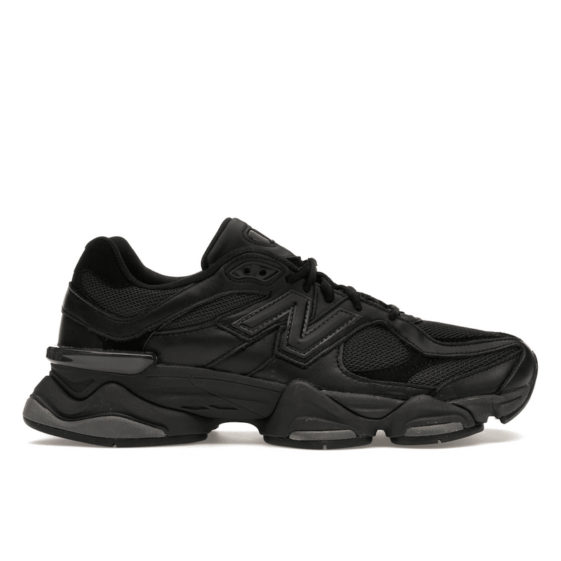 New Balance 9060 Triple Black Leather product image