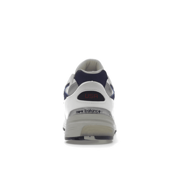 New Balance 992 White Navy - Sneakerzone