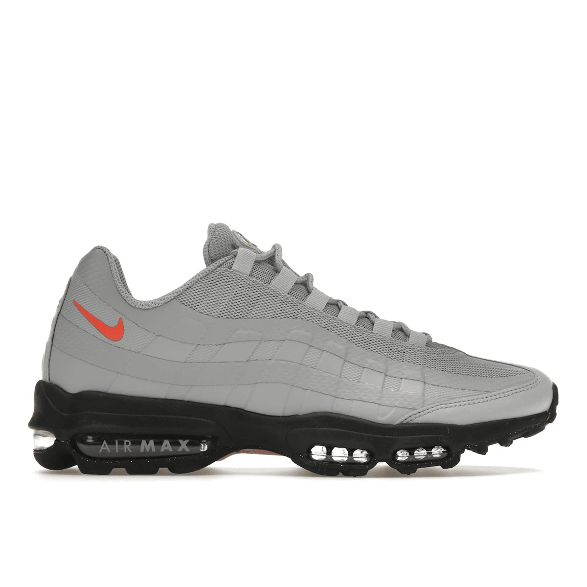 Nike Air Max 95 Ultra Wolf Grey Bright Crimson - Sneakerzone