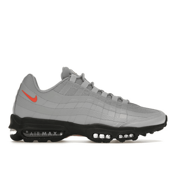 Nike Air Max 95 Ultra Wolf Grey Bright Crimson - Sneakerzone