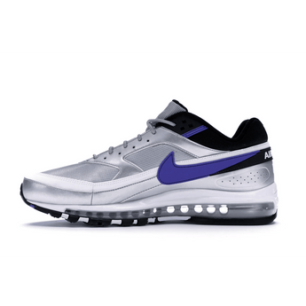 Nike Air Max 97/BW Metallic Silver Persian Violet - Sneakerzone