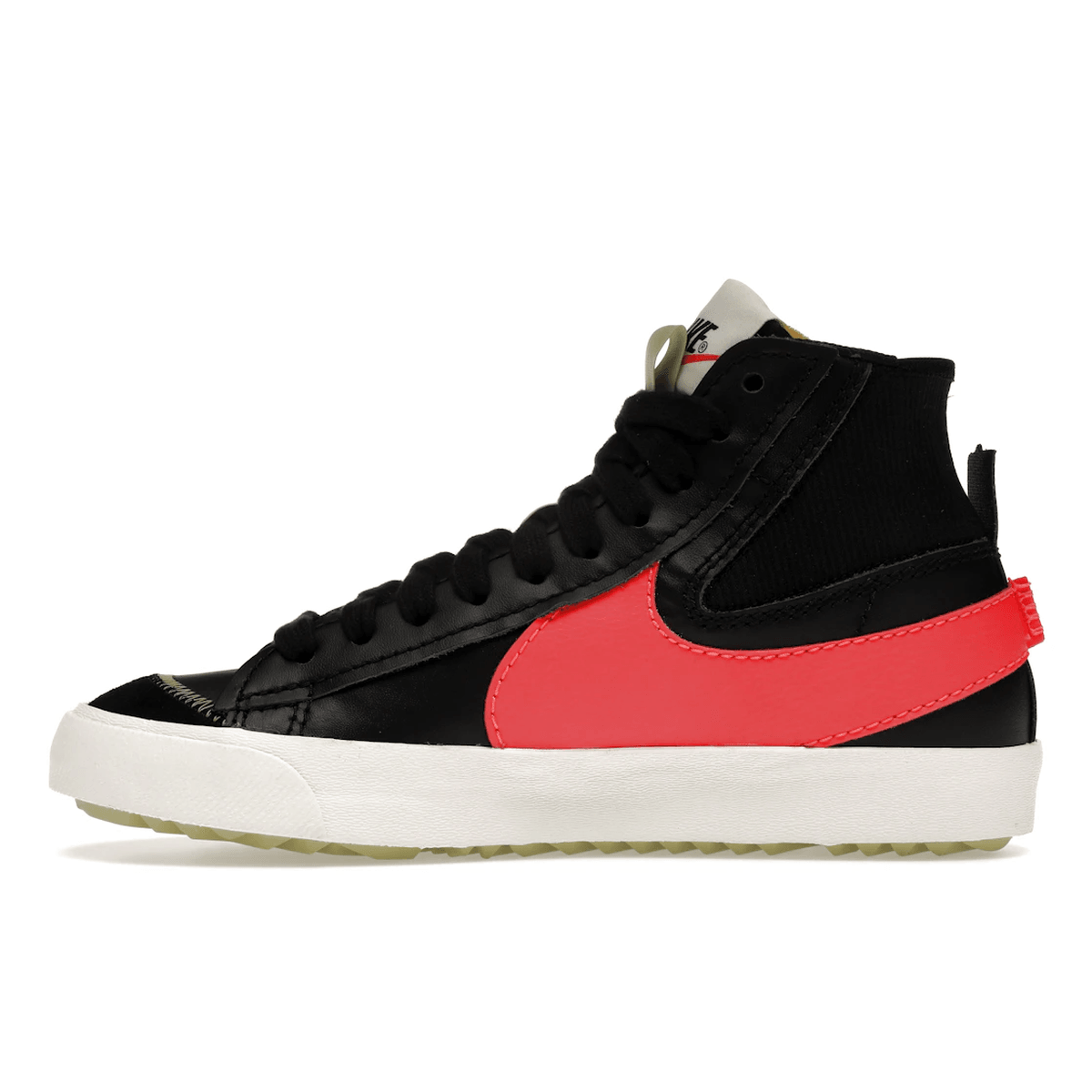 Nike Blazer Mid 77 Jumbo Black Bright Crimson - Sneakerzone