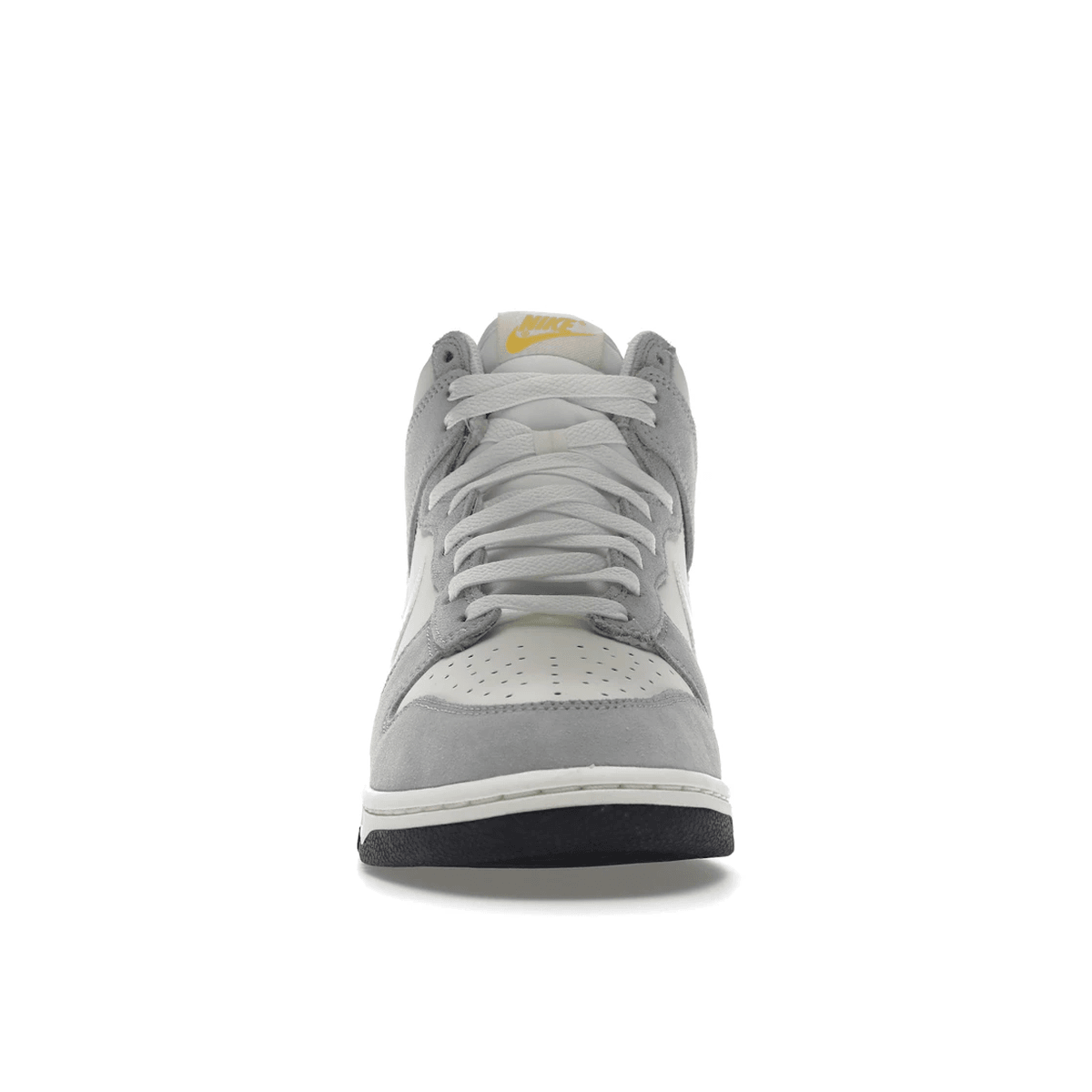 Nike Dunk High Retro Sail Pure Platinum Black White - Sneakerzone
