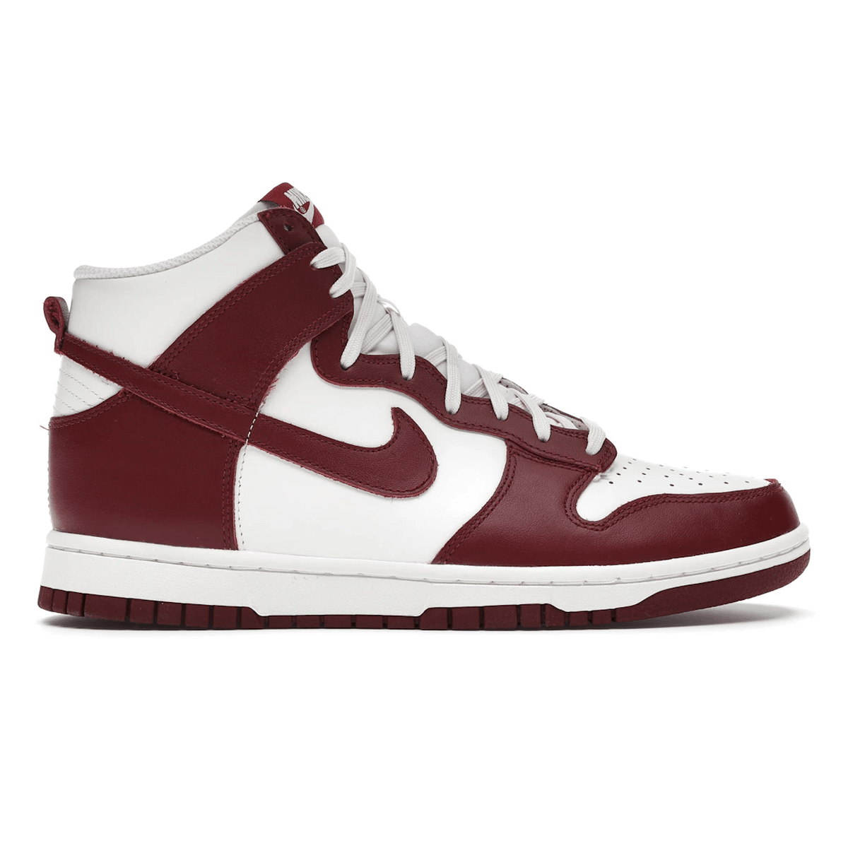 Nike Dunk High Sail Team Red - Sneakerzone