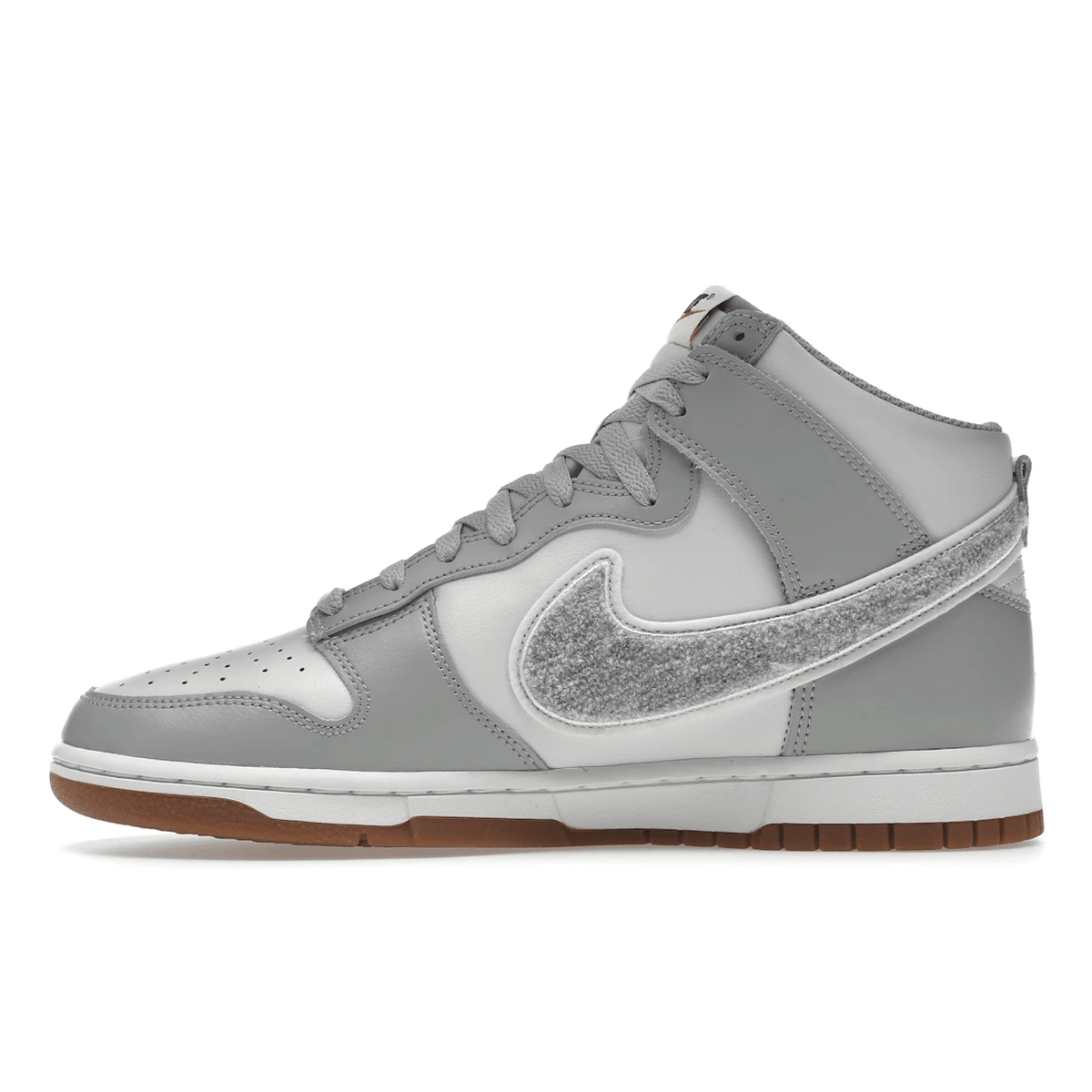 Nike Dunk High University Chenille Swoosh Light Smoke Grey - Sneakerzone
