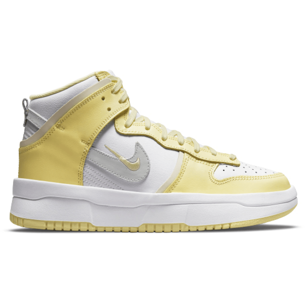 Nike Dunk High Up Light Lemon Yellow - Sneakerzone