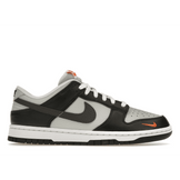 Nike Dunk Low Black Total Orange Mini Swoosh - Sneakerzone