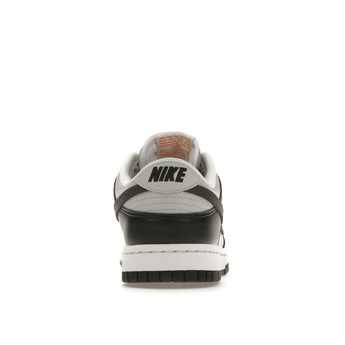 Nike Dunk Low Black Total Orange Mini Swoosh - Sneakerzone