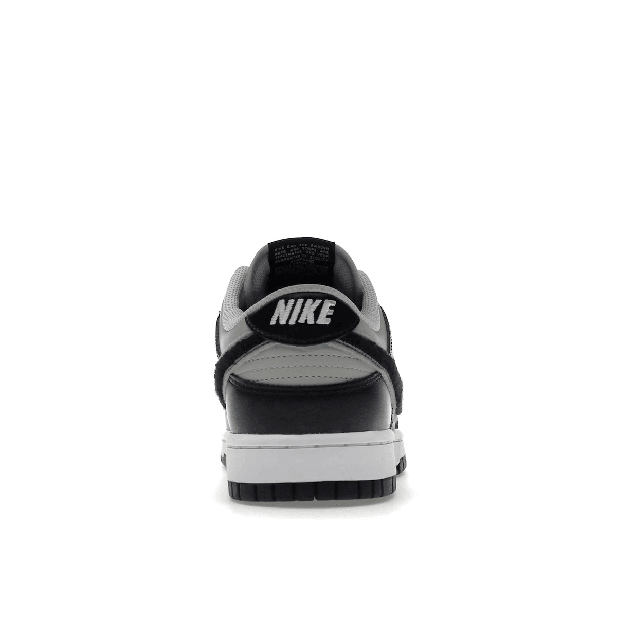 Nike Dunk Low Chenille Swoosh Black Grey - Sneakerzone