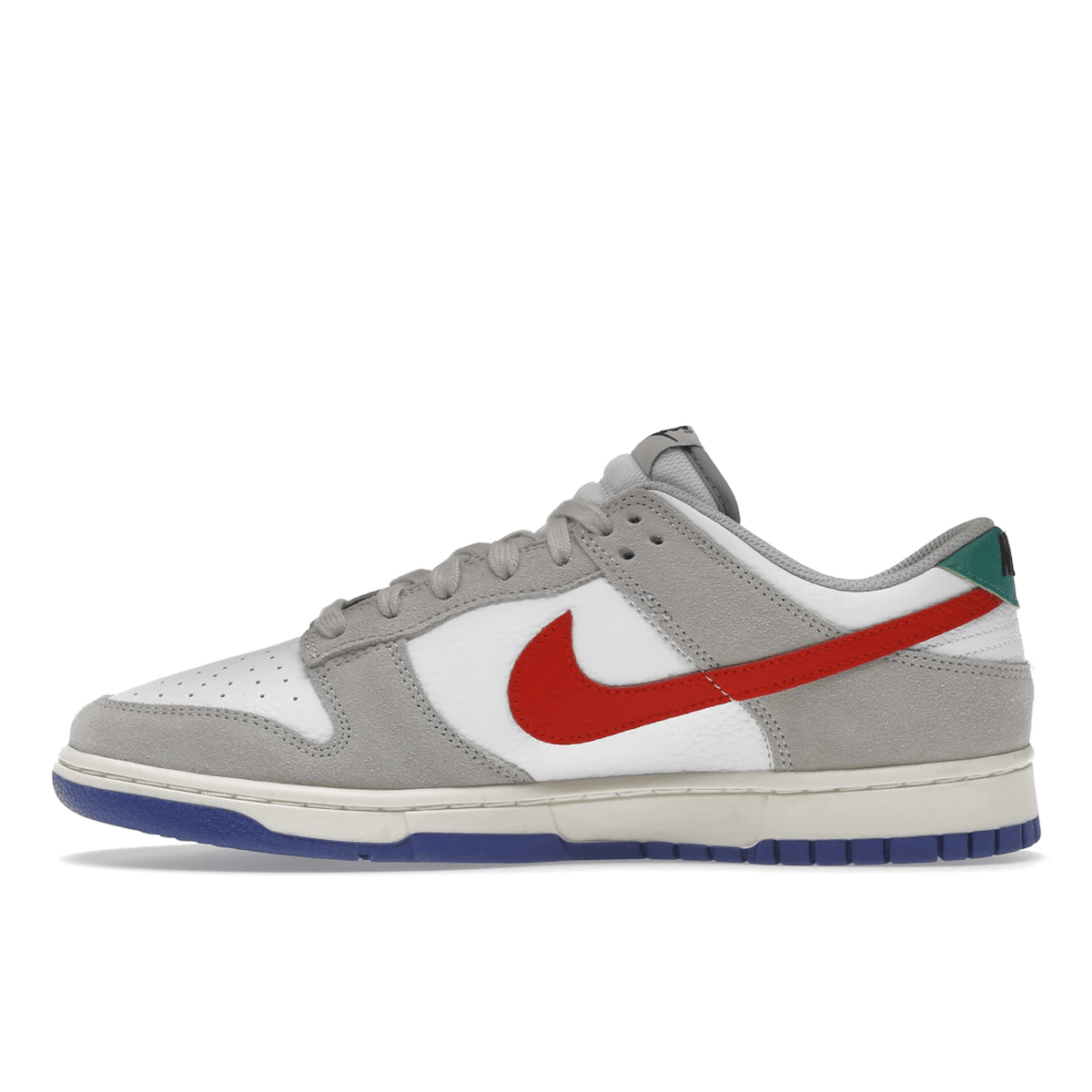 Nike Dunk Low Light Iron Ore Red Blue - Sneakerzone