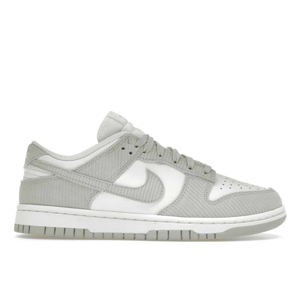 Nike Dunk Low Light Silver Corduroy - Sneakerzone