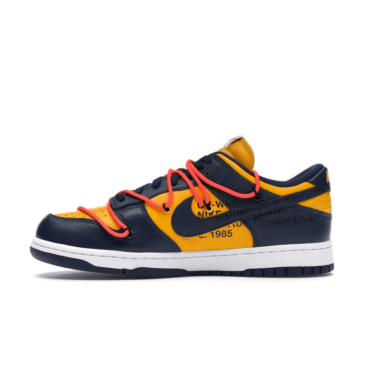 Nike Dunk Low Off-White University Gold - Sneakerzone