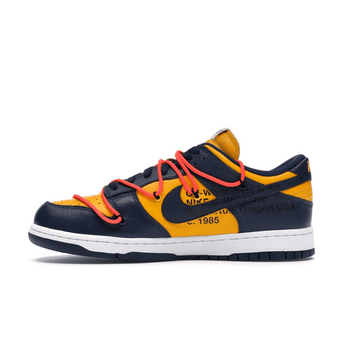 Nike Dunk Low Off-White University Gold - Sneakerzone