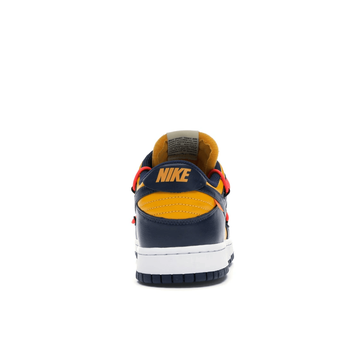 Nike Dunk Low Off-White University Gold - Sneakerzone