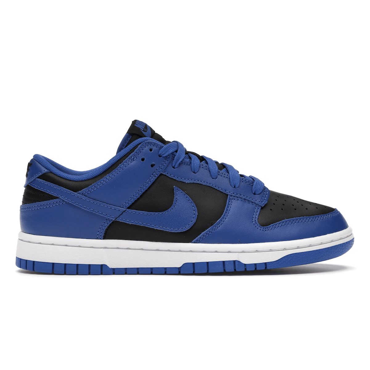 Nike Dunk Low Retro Black Hyper Cobalt - Sneakerzone