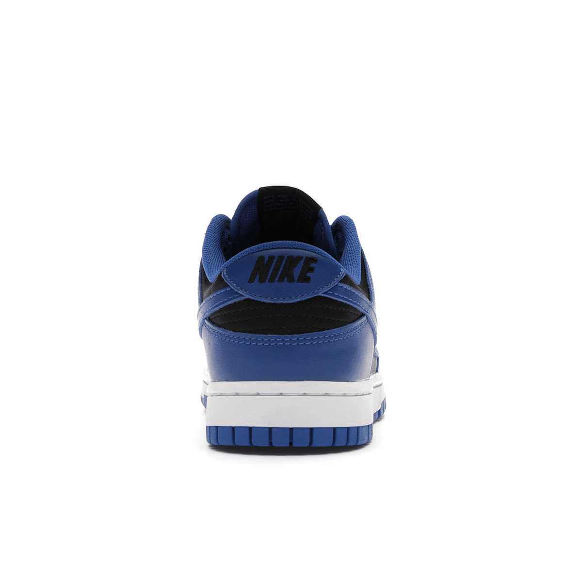 Nike Dunk Low Retro Black Hyper Cobalt - Sneakerzone