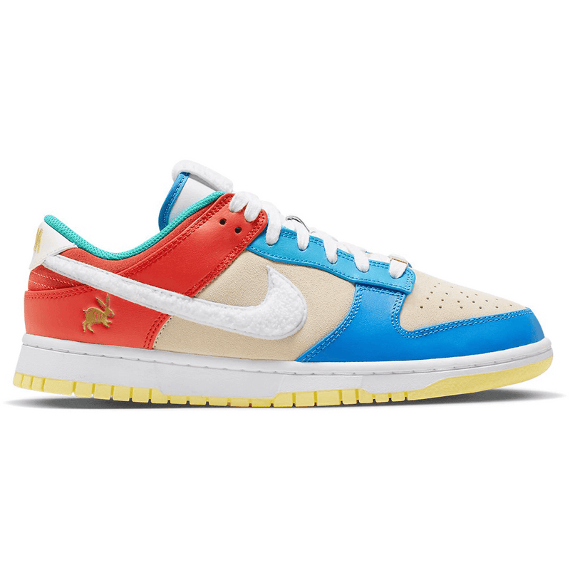 Nike Dunk Low Retro PRM Year of the Rabbit Blue Orange Cream product image