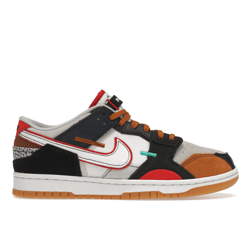 Nike Dunk Low Scrap Black Grey University Red product image