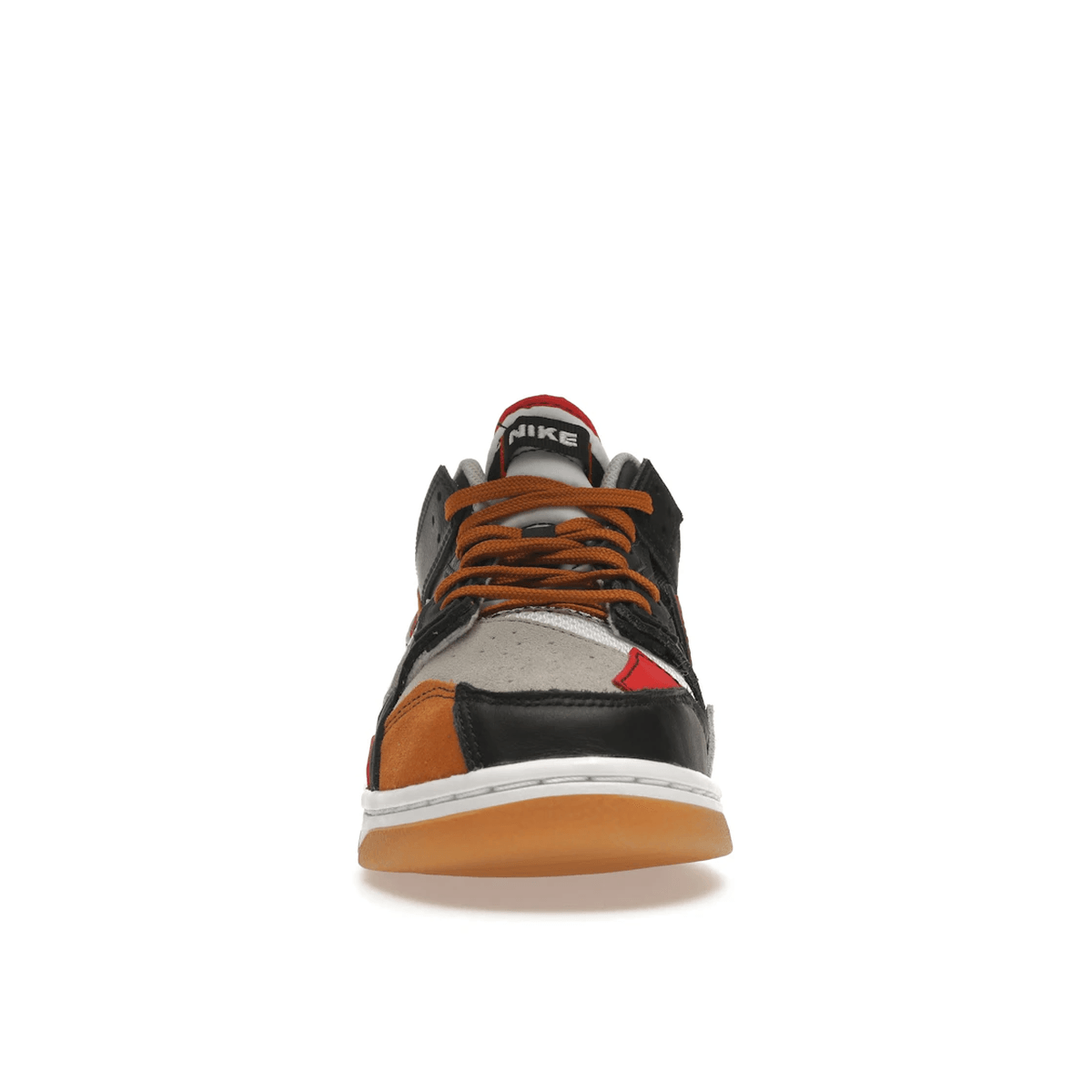 Nike Dunk Low Scrap Black Grey University Red - Sneakerzone