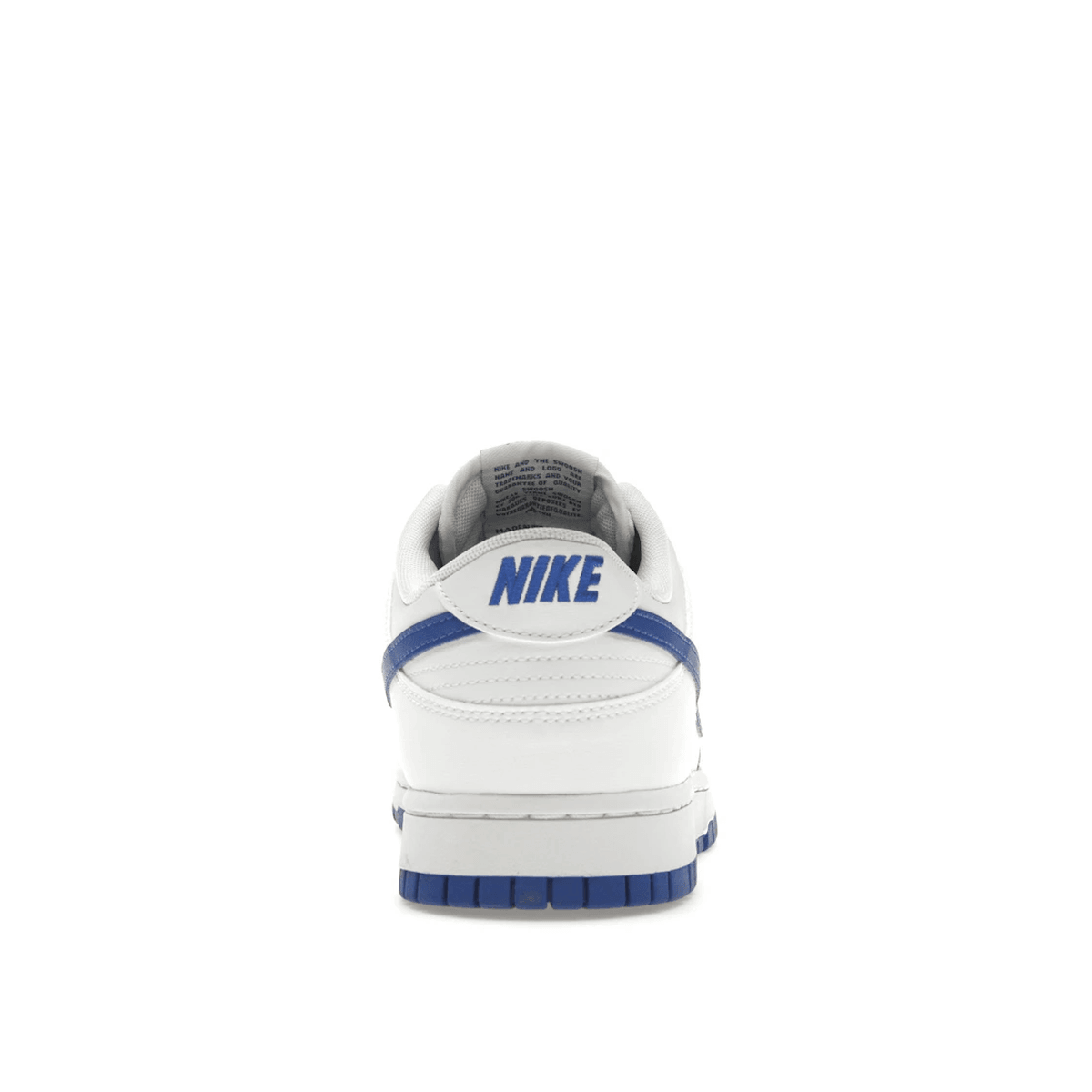 Nike Dunk Low White Hyper Royal - Sneakerzone