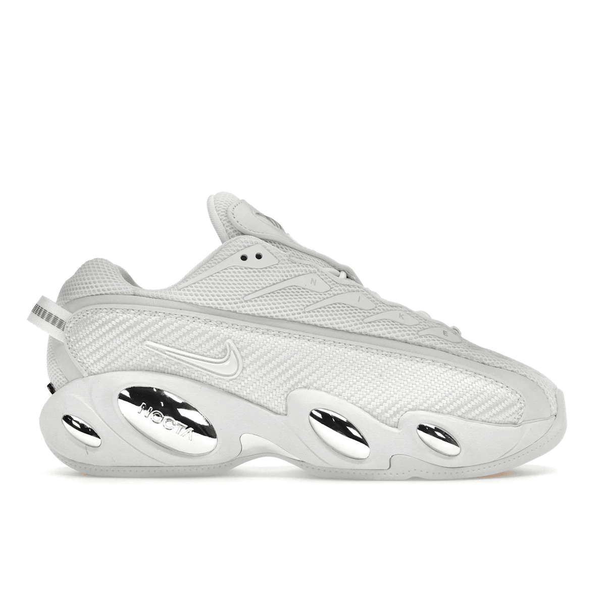 Nike NOCTA Glide Drake White Chrome - Sneakerzone