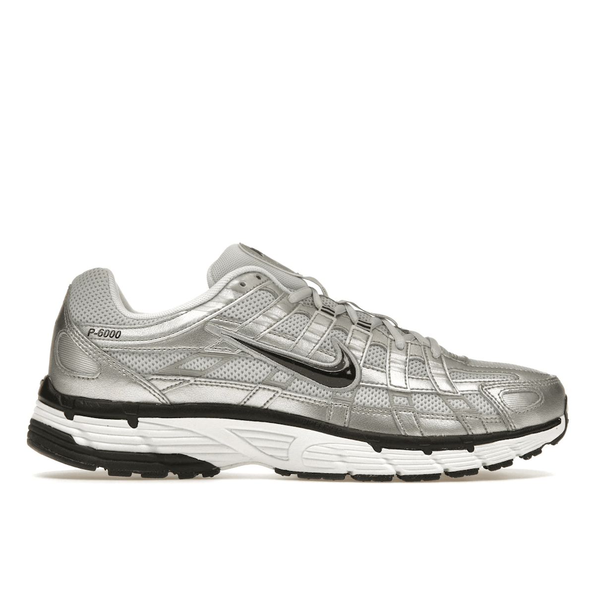 Nike P-6000 Metallic Silver Pure Platinum - Sneakerzone
