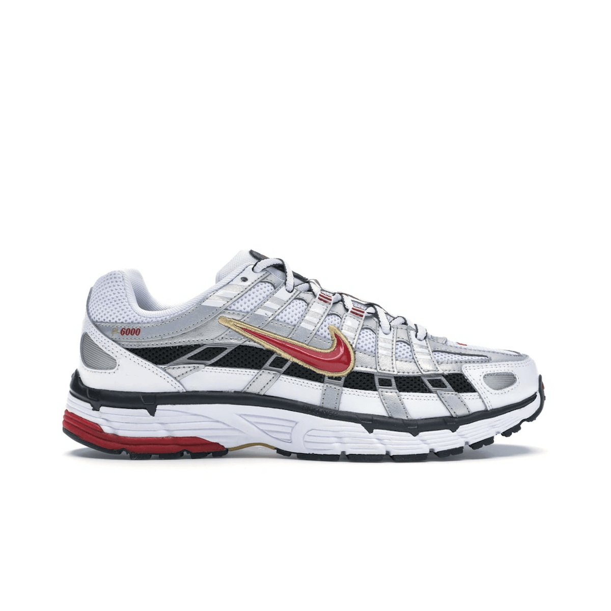 Nike P-6000 White Gold Red - Sneakerzone