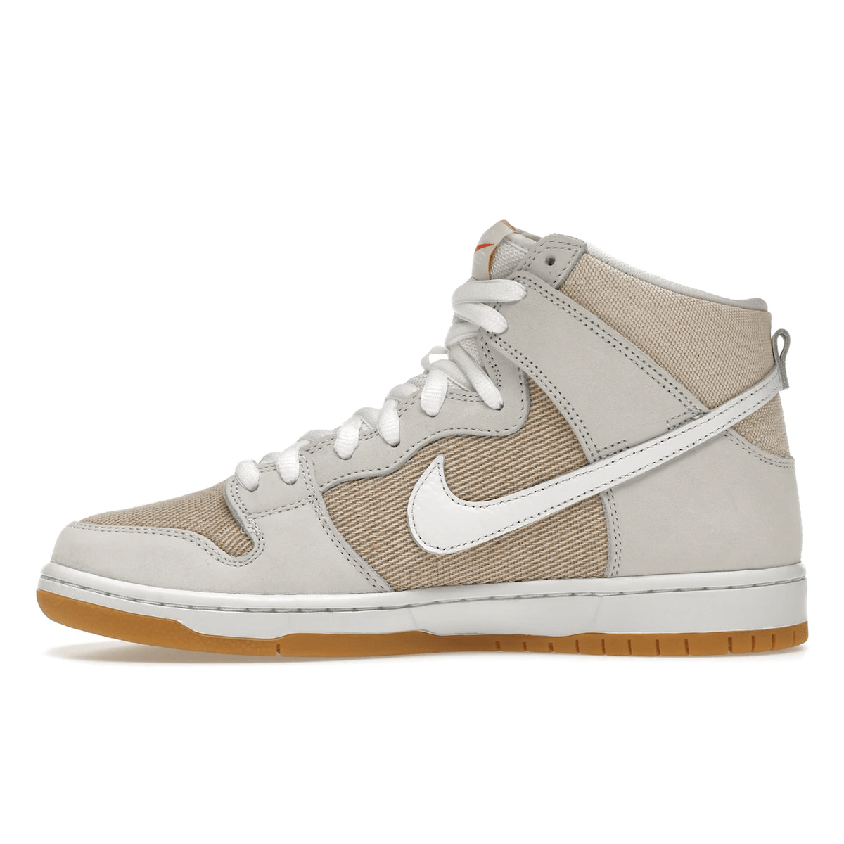 Nike SB Dunk High Pro ISO Orange Label Unbleached Natural - Sneakerzone