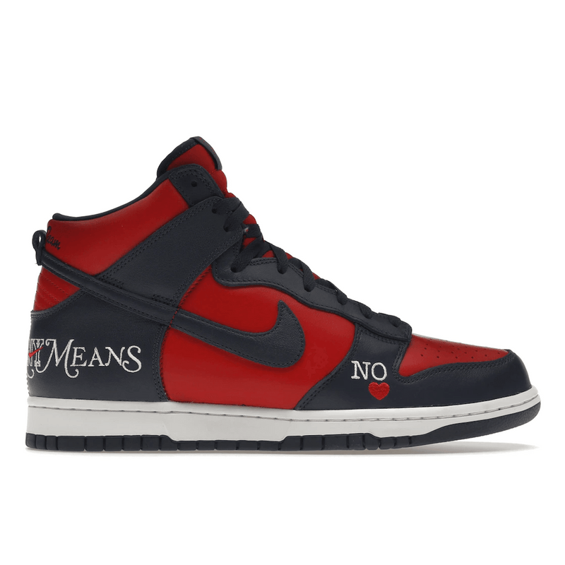 Nike SB Dunk High Supreme By Any Means Navy product image