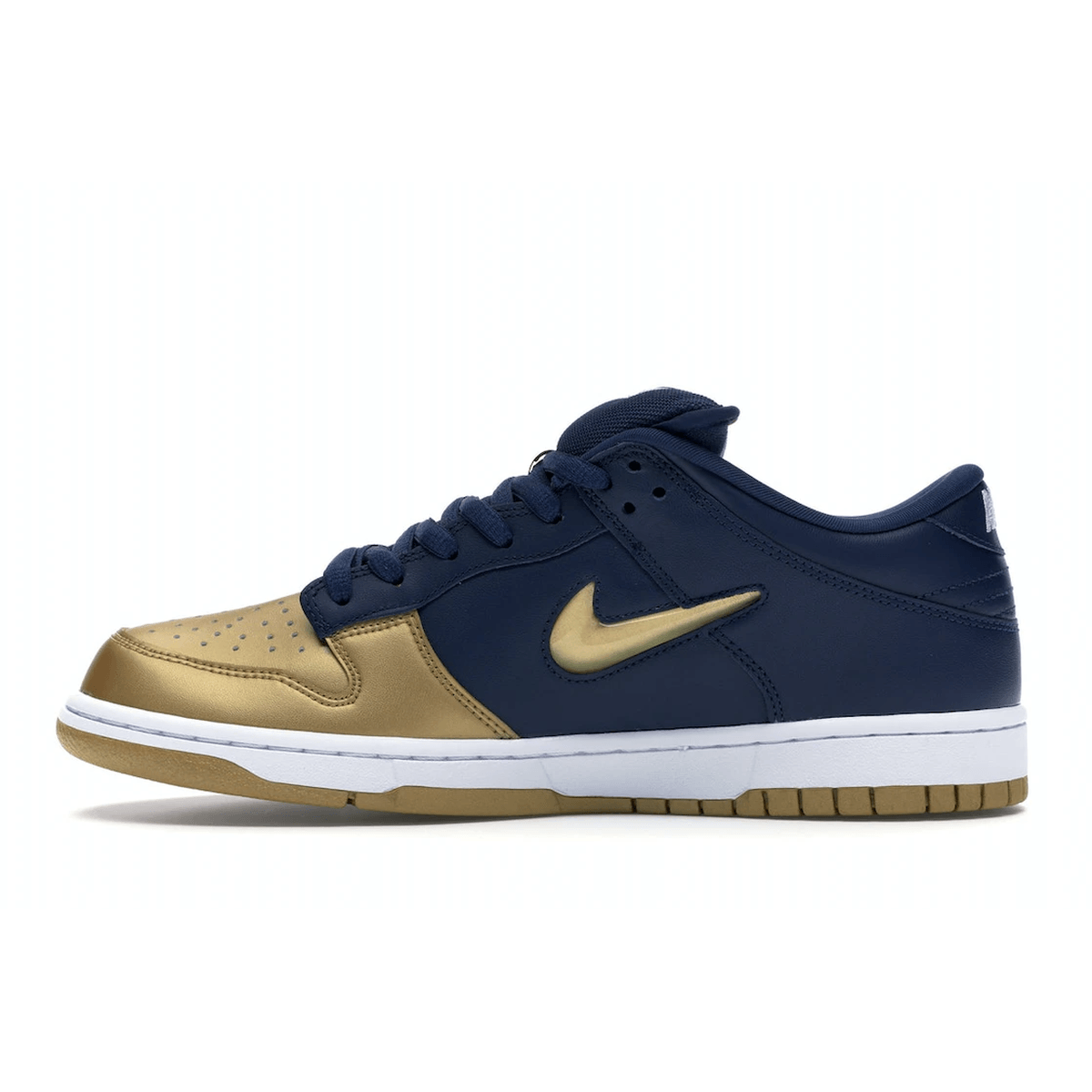 Nike SB Dunk Low Supreme Jewel Swoosh Gold - Sneakerzone
