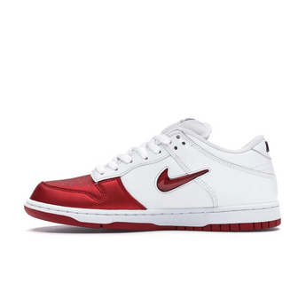 Nike SB Dunk Low Supreme Jewel Swoosh Red - Sneakerzone
