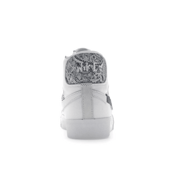 Nike SB Zoom Blazer Mid Premium Floral White Grey - Sneakerzone