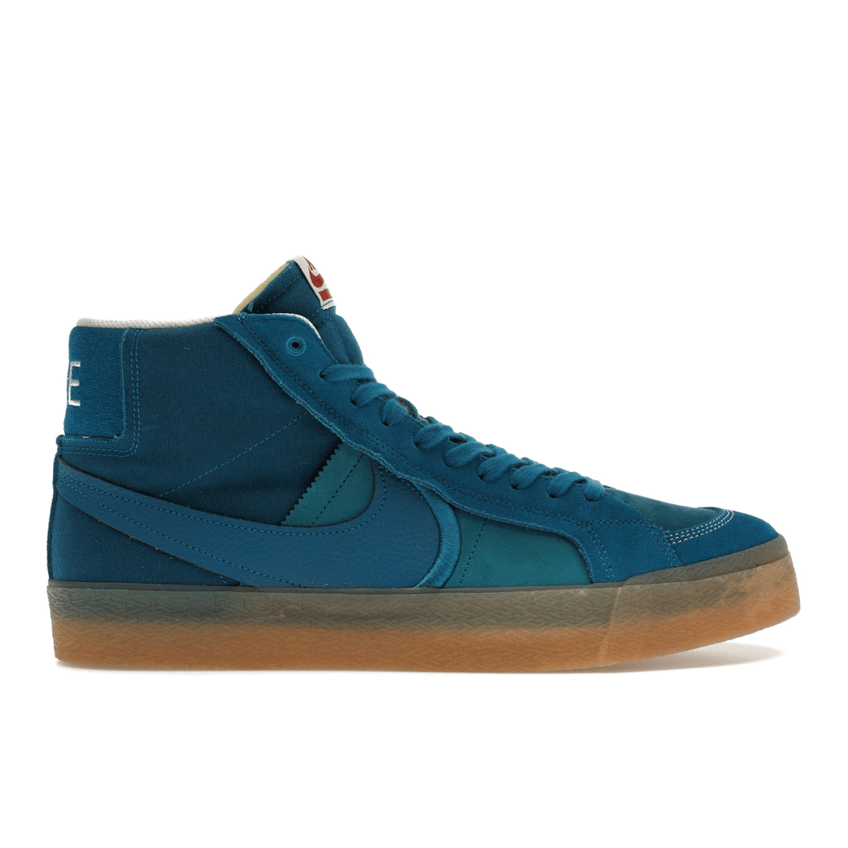 Nike SB Zoom Blazer Mid PRM Plus Green Abyss Gum - Sneakerzone