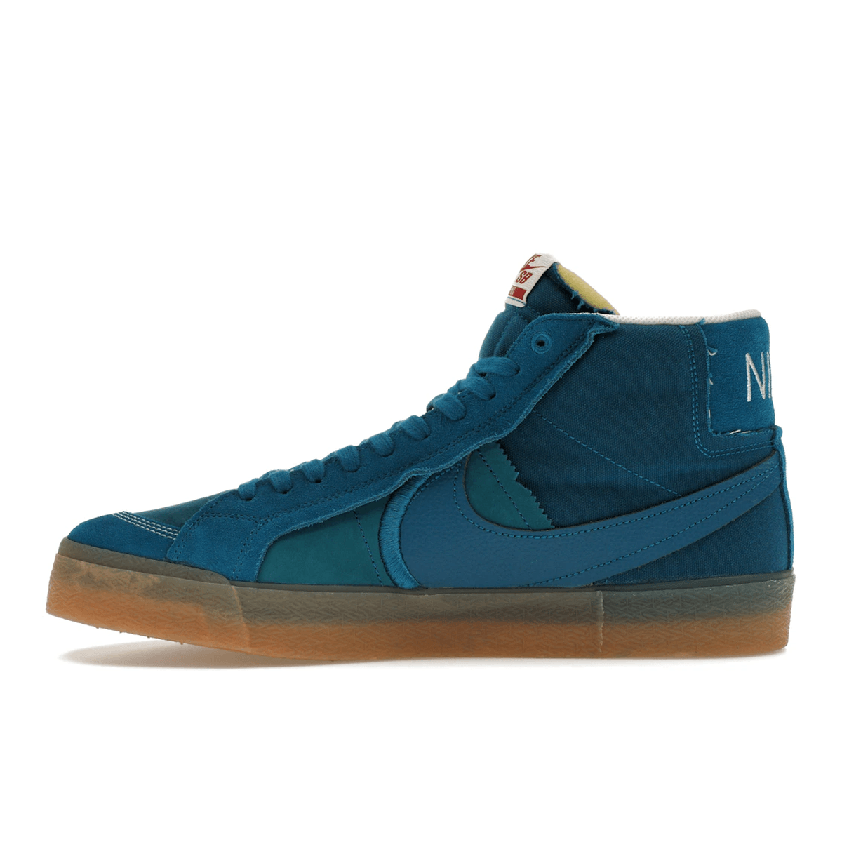 Nike SB Zoom Blazer Mid PRM Plus Green Abyss Gum - Sneakerzone