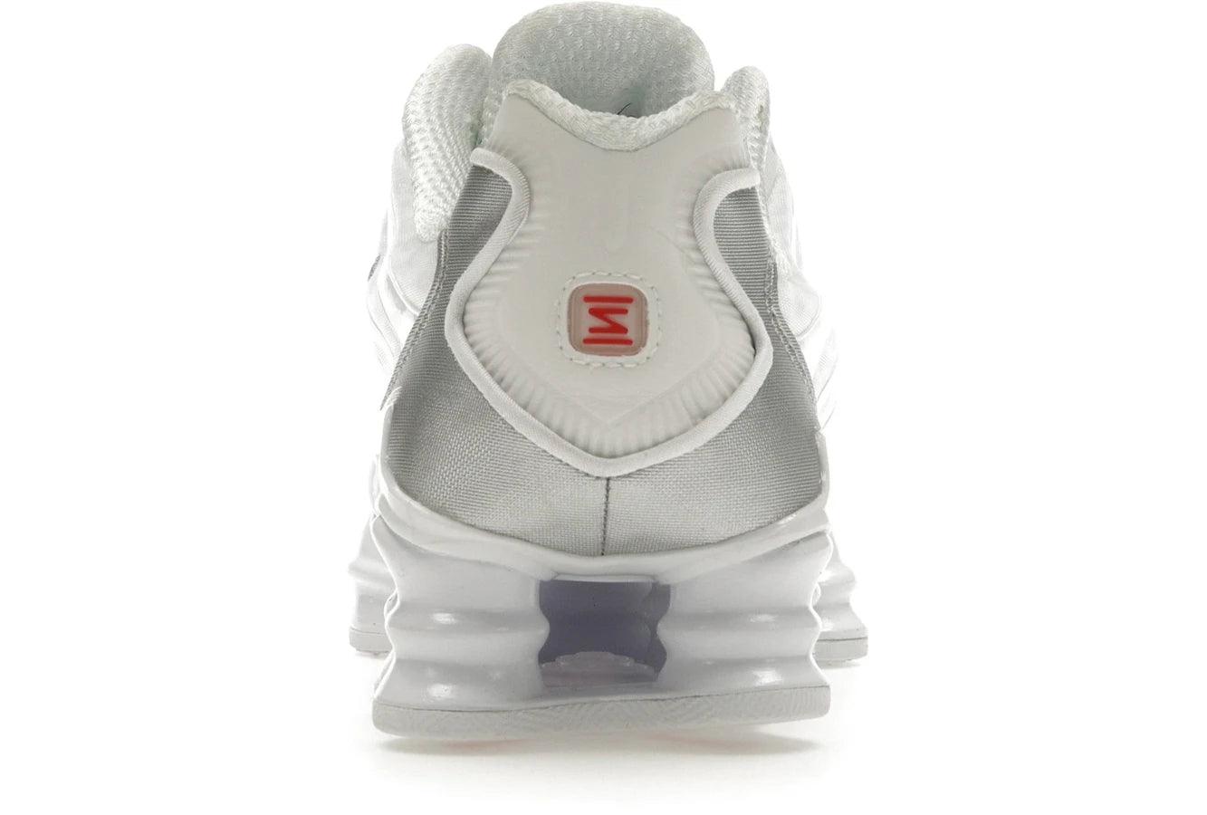 Nike Shox TL White Metallic Silver Max Orange - Sneakerzone