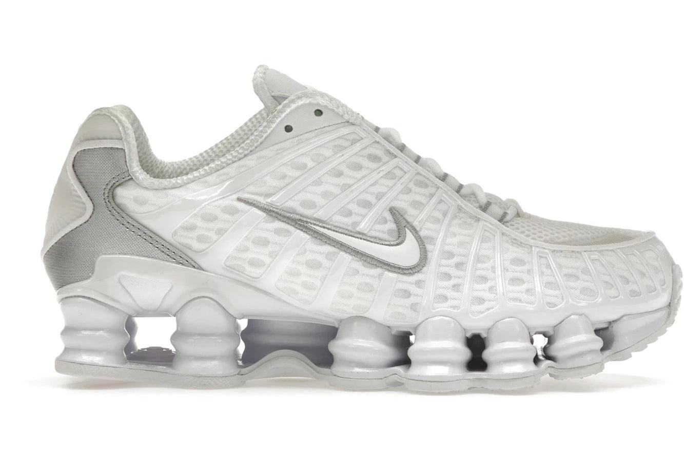 Nike Shox TL White Metallic Silver Max Orange - Sneakerzone