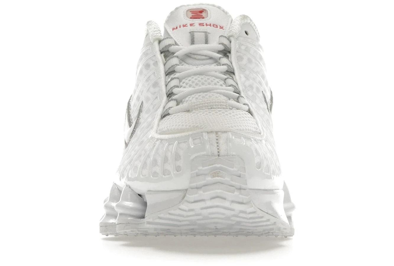 Nike Shox TL White Metallic Silver Max Orange - Sneakerzone