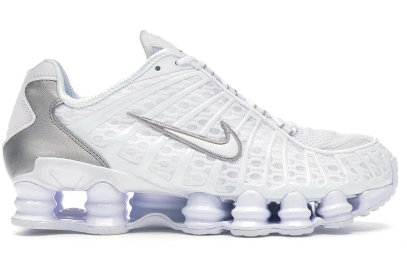 Nike Shox TL White Metallic Silver product image