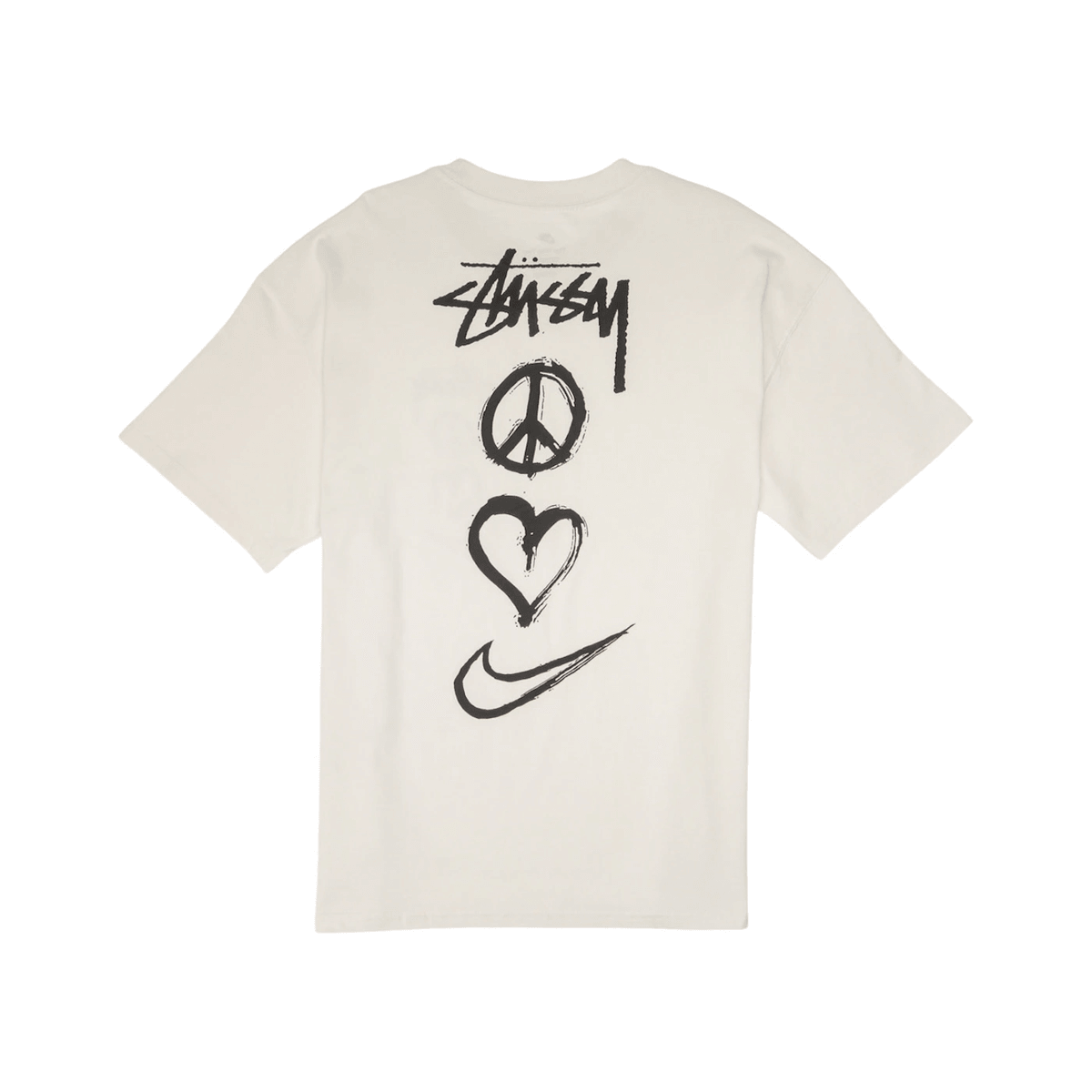 Nike x Stussy Peace, Love, Swoosh T-shirt White Sneakerzone