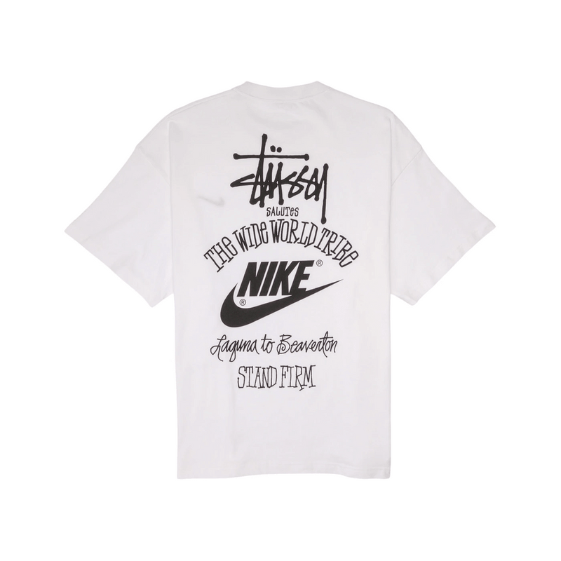 Nike x Stussy The Wide World Tribe T-Shirt White product image