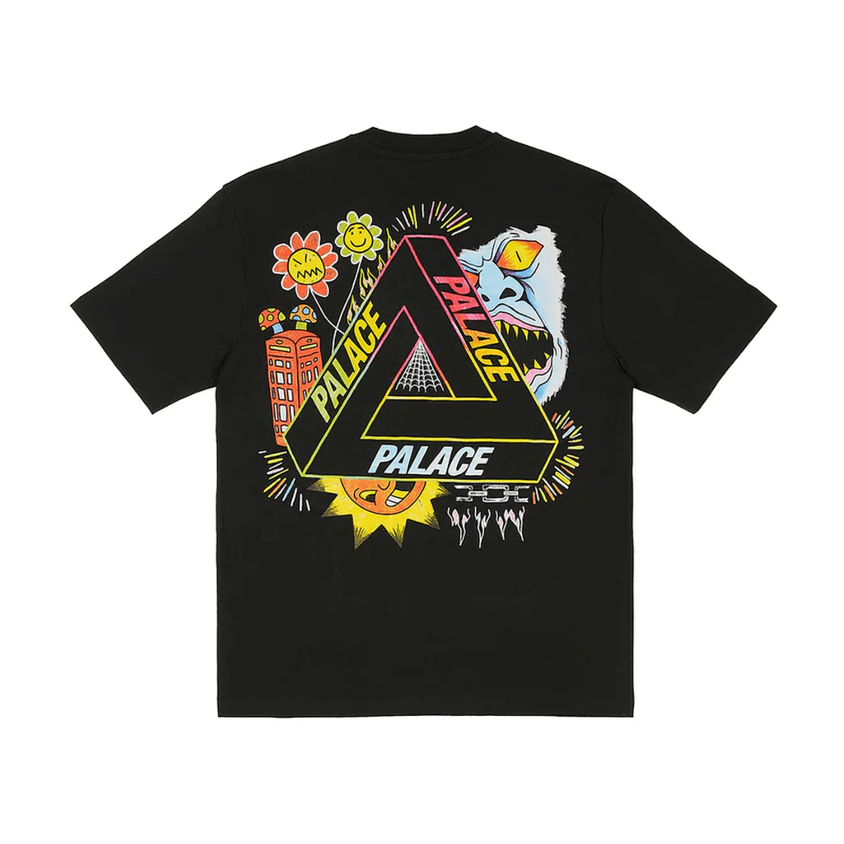 Palace Tri-Lottie T-Shirt Black - Sneakerzone