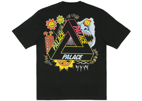 Palace Tri-Lottie T-Shirt Black - Sneakerzone