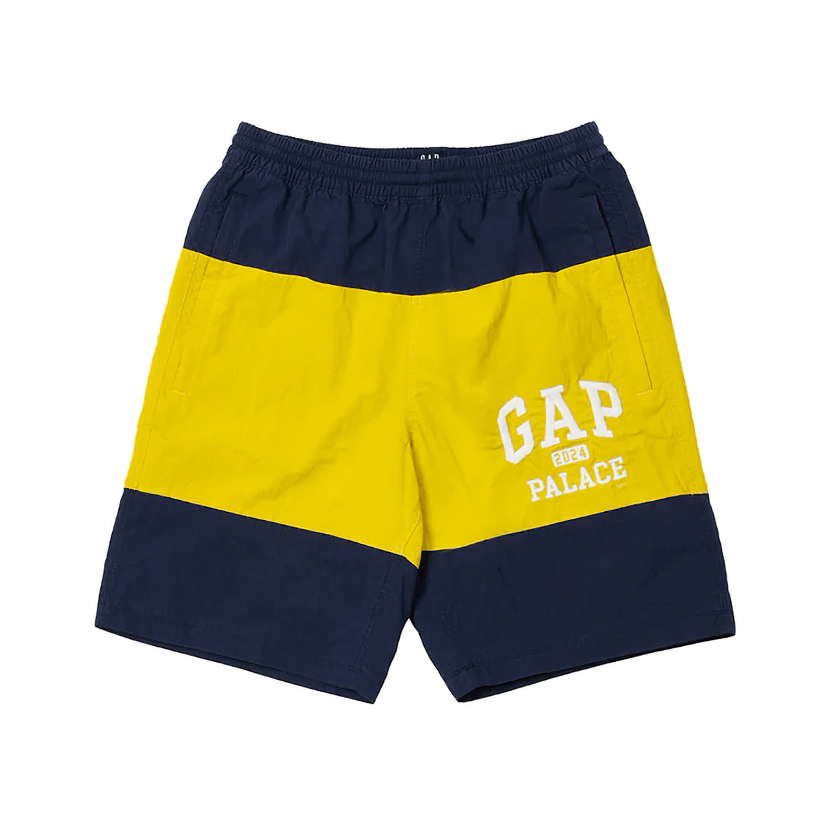 Palace x Gap Boardshort Blue/Yellow - Sneakerzone