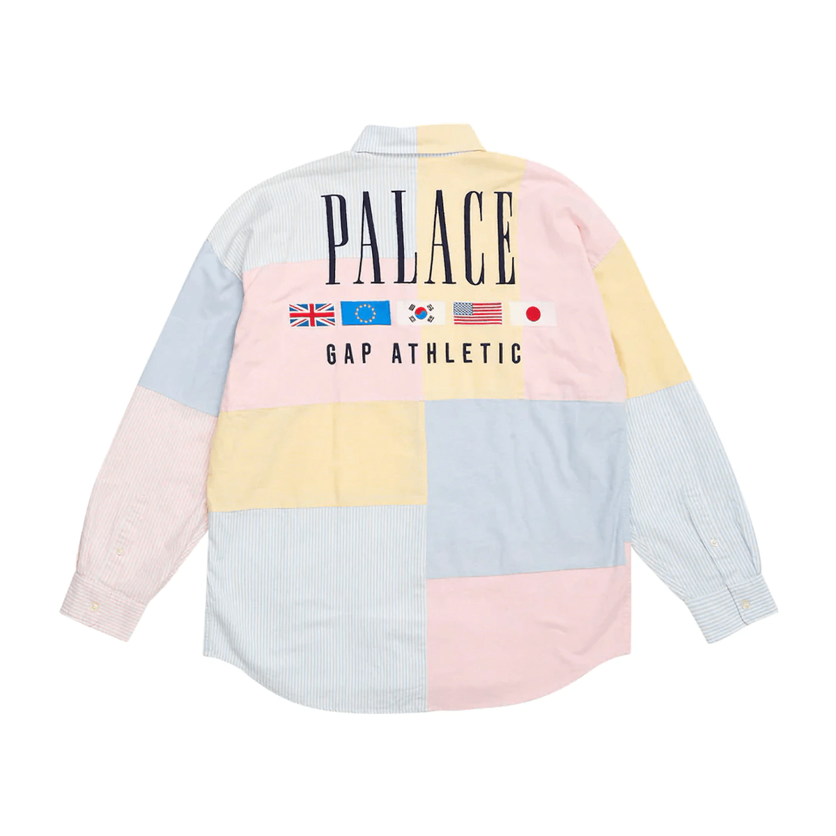 Palace x Gap Drop Shoulder Oxford Shirt Multi - Sneakerzone