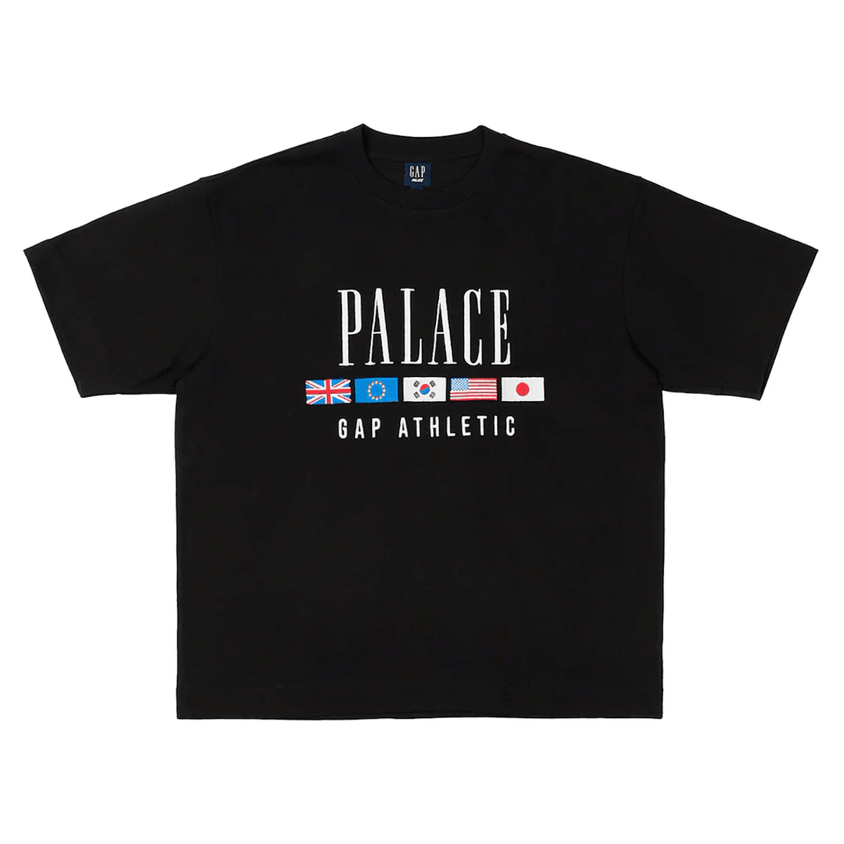 Palace x Gap Heavy Jersey T-Shirt Black - Sneakerzone