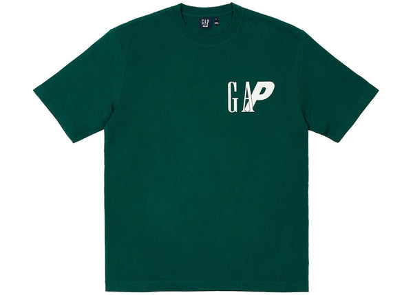 Palace x Gap T-Shirt Rain Forest - Sneakerzone