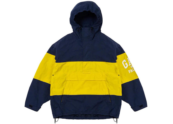 Palace x Gap Windbreaker Blue/Yellow - Sneakerzone